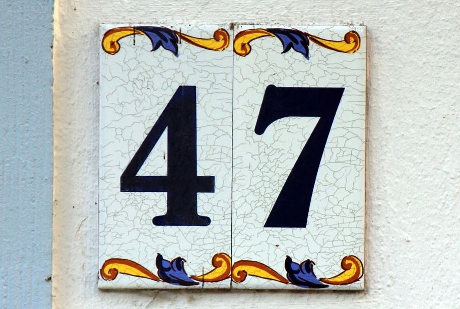 číslo domu 47