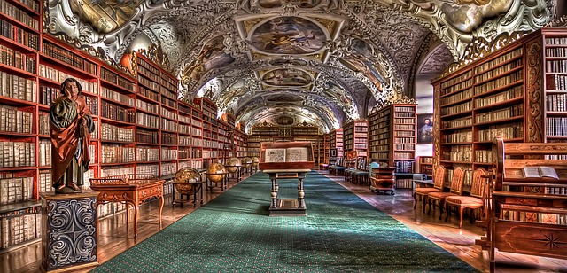 knihovna kláštera